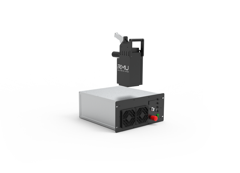 Laser portatile hand pro fiber.